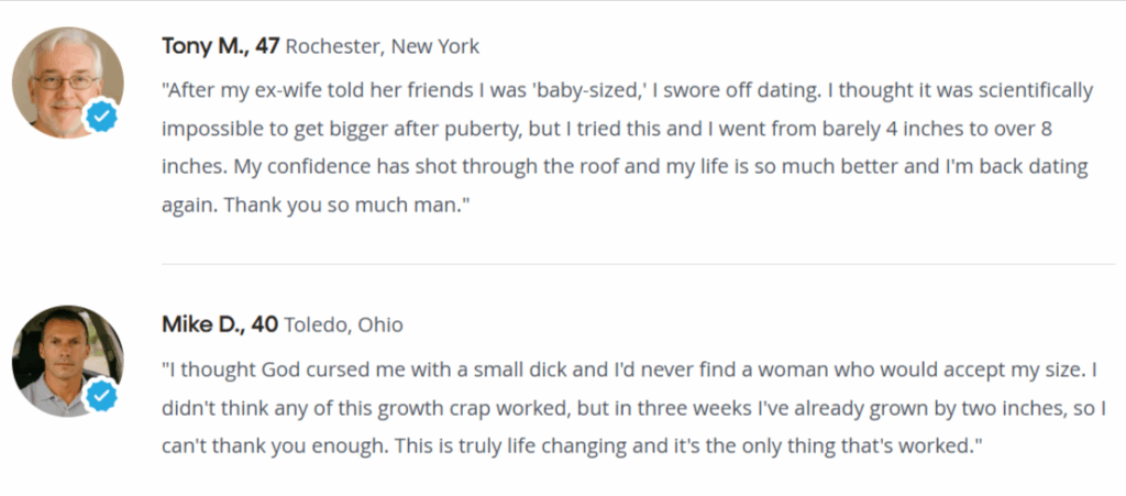 Male Power XL Customer Reviews