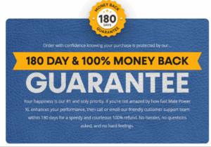 Male Power XL Money-Back Guarantee