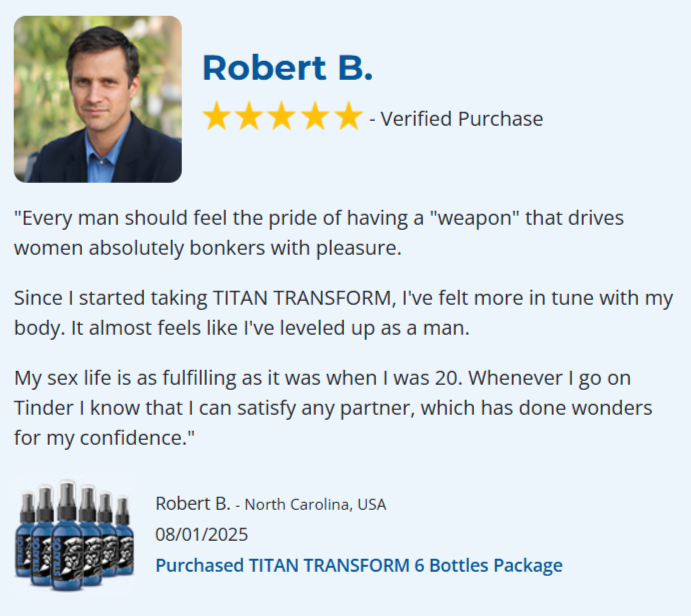 Titan Transform Supplement Facts.